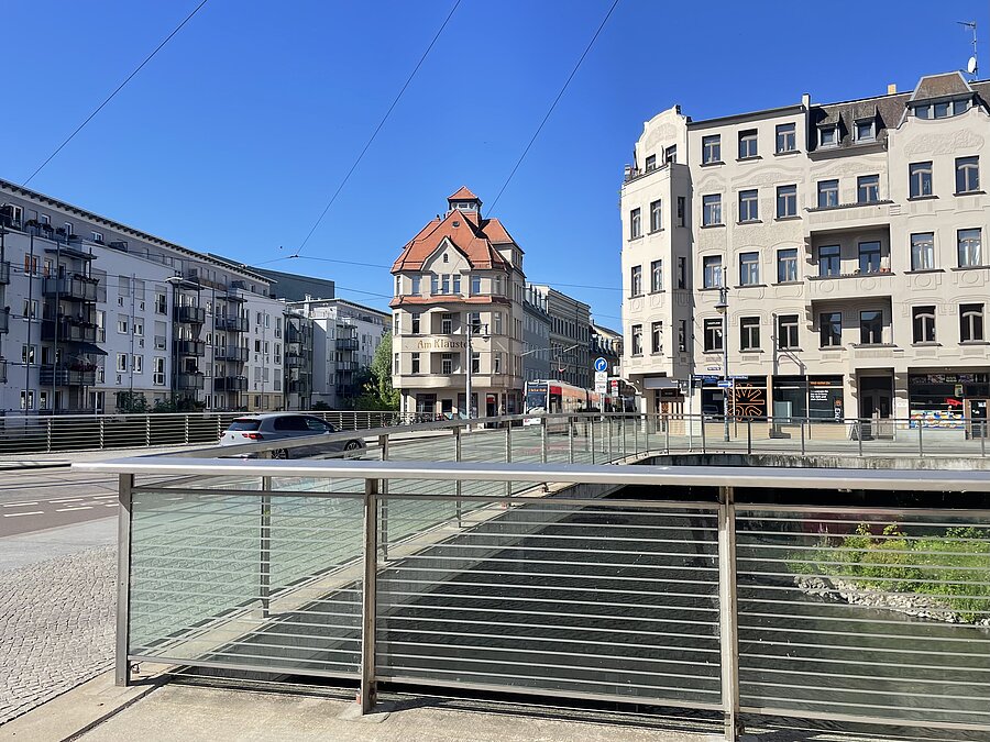 Klausbrücke, Innenstadt, alter Markt, Verbindung