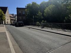 Mühlpfortenbrücke, Straße, Beton, Innenstadt